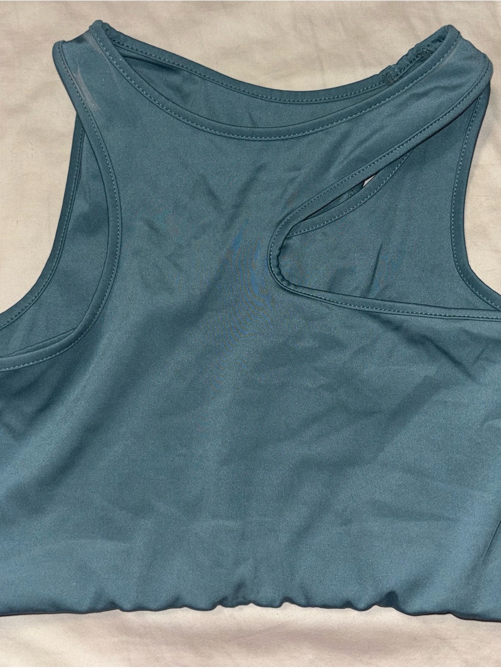 H&M Teal Blue Racerback Tank Top